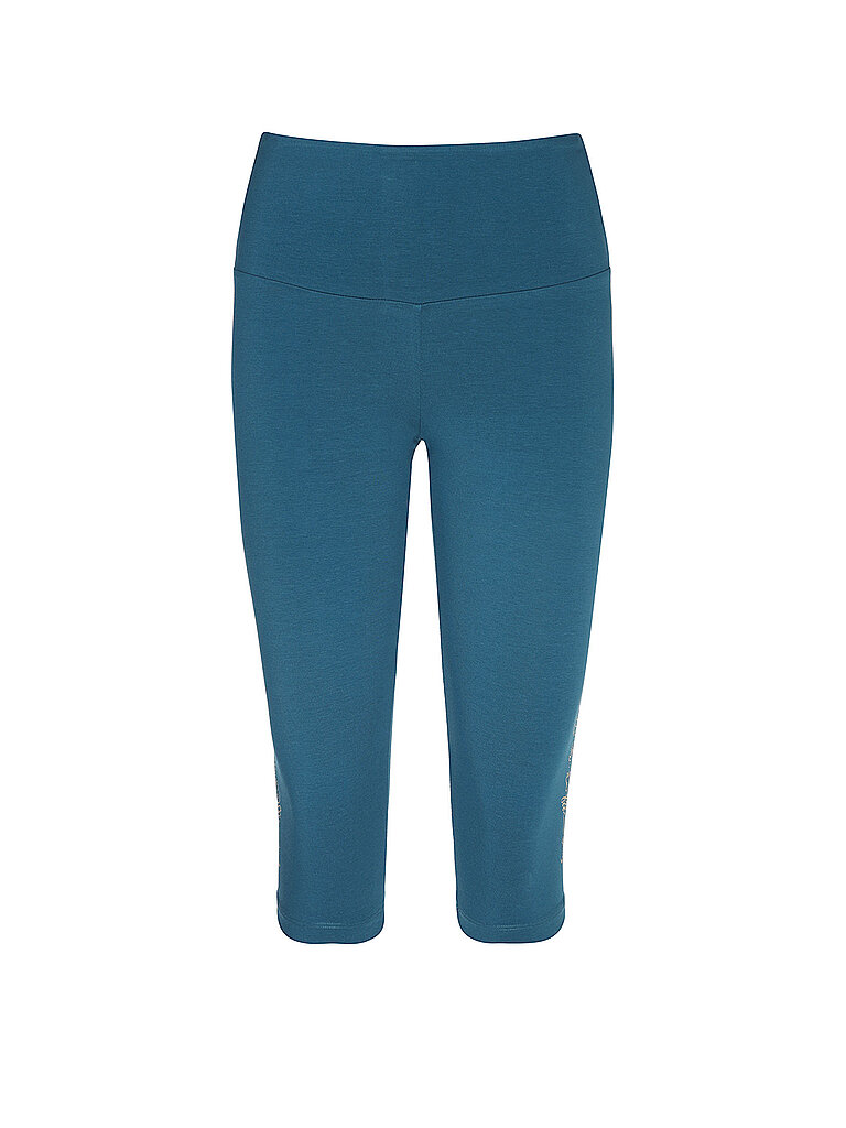 SPIRIT OF OM Damen Yogatight Vana 3/4 petrol | XS